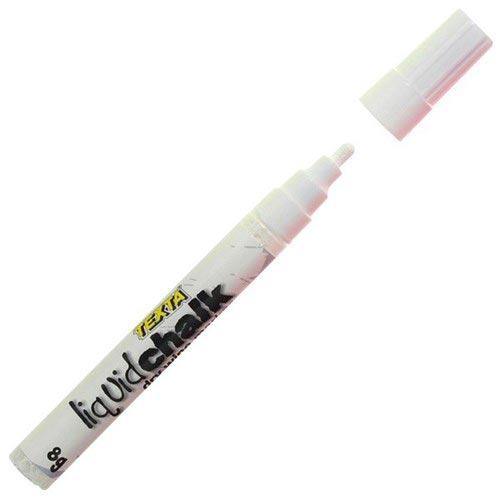 Texta White Liquid Chalk Marker – SilverScreen Designer Glass