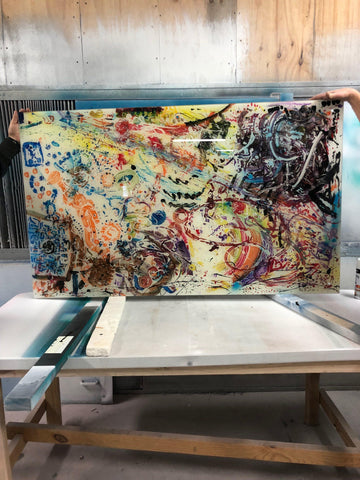 Art on Glass Interactive Exhibition