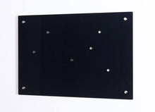 Load image into Gallery viewer, Image of magnetic black glass whiteboard
