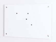 Load image into Gallery viewer, Image of magnetic white glass whiteboard
